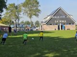 Mini Toernooitje op Sportpark Het Springer met S.K.N.W.K. JO7 en De Jonge Spartaan JO7 (138/174)